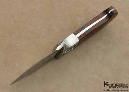 D'Alton Holder Custom Knife Darren Reeves Engraved Desert Ironwood Hardenbrook II - Image 7