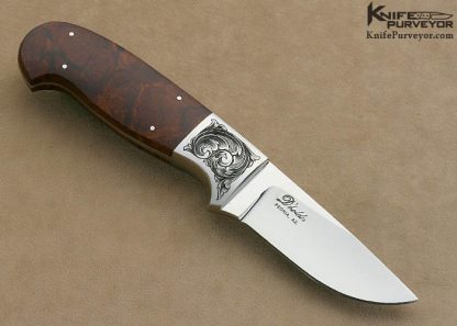 D'Alton Holder Custom Knife Darren Reeves Engraved Desert Ironwood Hardenbrook II - Image 3