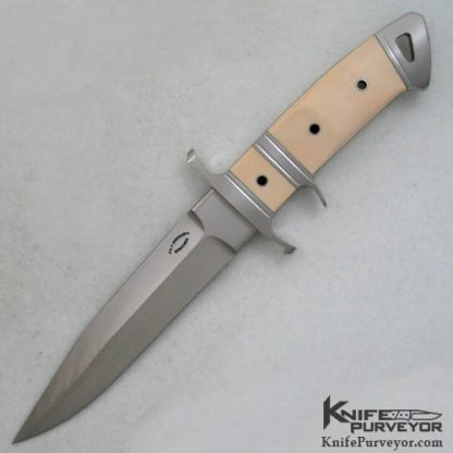 Dietmar Kressler Custom Knife: One of a Kind Baby Bear Subhilt