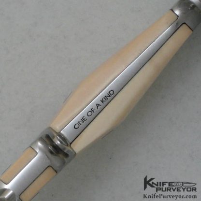 Dietmar Kressler Custom Knife: One of a Kind Baby Bear Subhilt - Image 4