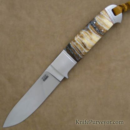 Dietmar Kressler Custom Knife 35th Anniversary Mammoth Tooth Hunter