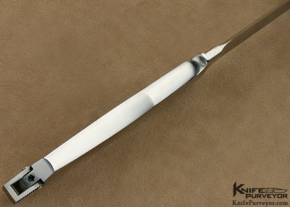 Dietmar Kressler Custom Knife Presentation Grade Big Horn Sheep Interframe Integral Dagger - Image 6