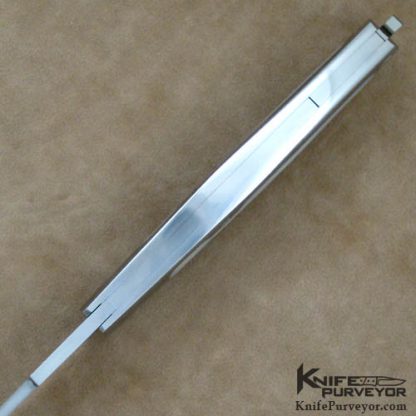 Dietmar Kressler Custom Knife Mother of Pearl Interframe Lockback - Image 4