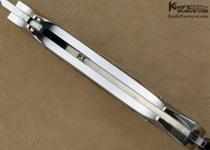 Dietmar Kressler Custom Knife Prototype Stag Tail Lock - Image 8