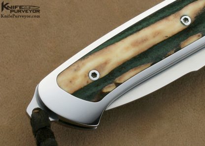 Dietmar Kressler Custom Knife Prototype Stag Tail Lock - Image 4