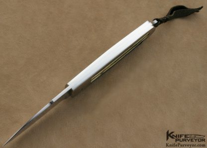 Dietmar Kressler Custom Knife Prototype Stag Tail Lock - Image 6