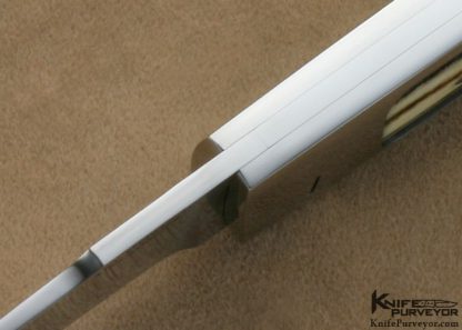 Dietmar Kressler Custom Knife Prototype Stag Tail Lock - Image 7
