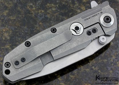 District 9 Custom Knife Titanium Frame Lock - Image 3