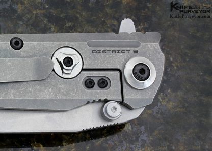 District 9 Custom Knife Titanium Frame Lock - Image 7