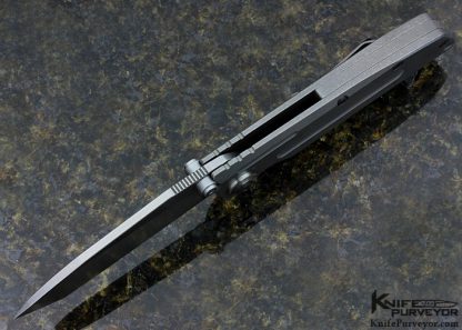 District 9 Custom Knife Titanium Frame Lock - Image 4