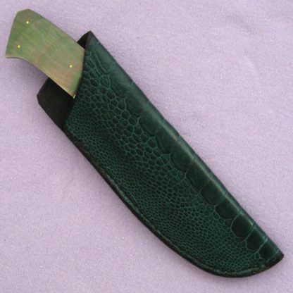 Don Cowles Custom Knife: Blacklip Hunter Engraved by Jim Small - Image 2