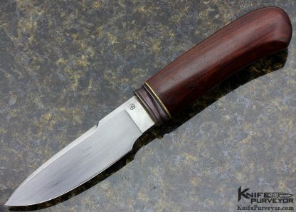 Don Fogg Custom Knife Hand Forged Cocobolo Hunter