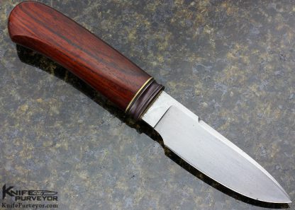 Don Fogg Custom Knife Hand Forged Cocobolo Hunter - Image 3