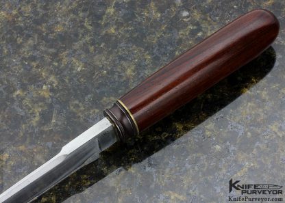 Don Fogg Custom Knife Hand Forged Cocobolo Hunter - Image 4