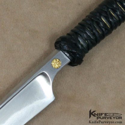 Don Fogg Custom Knife Hand Forged ½ inch round 1095 Steel - Image 2