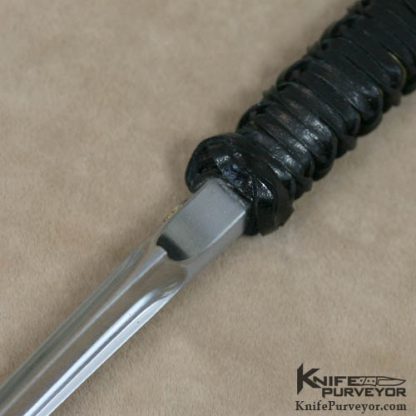 Don Fogg Custom Knife Hand Forged ½ inch round 1095 Steel - Image 4
