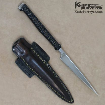 Don Fogg Custom Knife Hand Forged ½ inch round 1095 Steel - Image 5