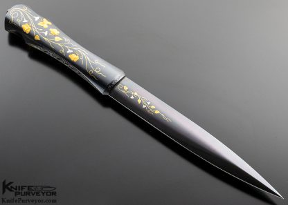 Dr. Fred Carter Custom Knife Butterfly & Morning Glory Dagger - Image 4