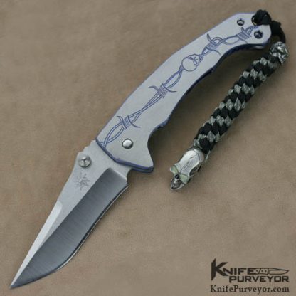 Brad Duncan Custom Knife Titanium & S-30V Predator Framelock