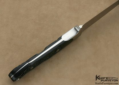 Durvyn Howard Custom Knife Cape Buffalo Horn Fixed Blade - Image 6