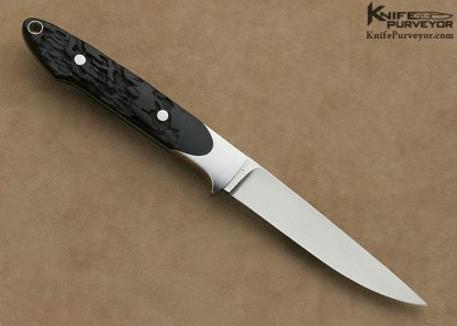 Durvyn Howard Custom Knife Cape Buffalo Horn Fixed Blade - Image 3