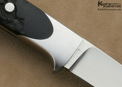 Durvyn Howard Custom Knife Cape Buffalo Horn Fixed Blade - Image 4