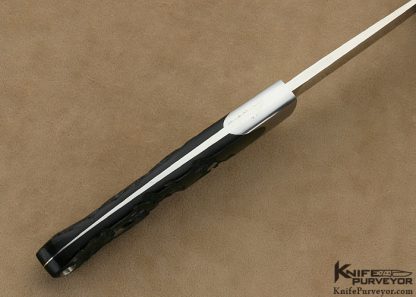 Durvyn Howard Custom Knife Cape Buffalo Horn Fixed Blade - Image 5