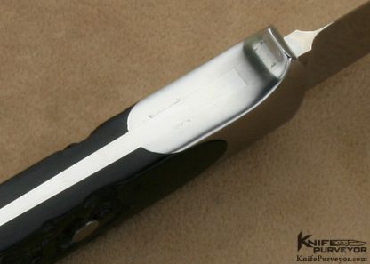 Durvyn Howard Custom Knife Cape Buffalo Horn Fixed Blade - Image 7