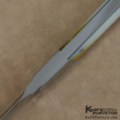 Rick Eaton Custom Knife South Sea Goldlip Pearl Dagger - Image 4