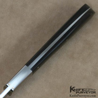 Arno Bernard Set of 12 Ebony Custom Steak Knives - Image 4