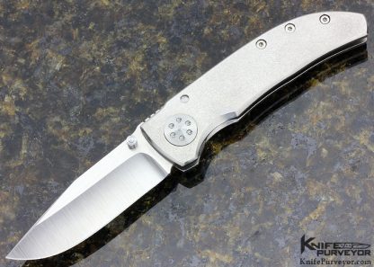 Eddie Baca Custom Knife Titanium Frame Lock