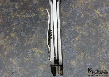 Eddie Baca Custom Knife Titanium Frame Lock - Image 6