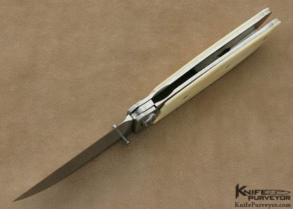 Eddie J. Baca Custom Knife S-30V "DK" Linerlock - Image 5