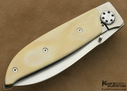 Eddie J. Baca Custom Knife S-30V "DK" Linerlock - Image 3