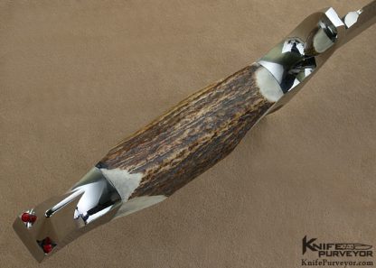 Eddie Gunther Custom Knife Eagle Head Bowie - Image 10