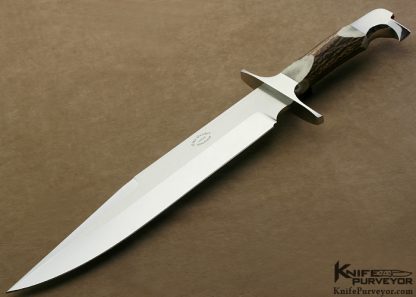 Eddie Gunther Custom Knife Eagle Head Bowie