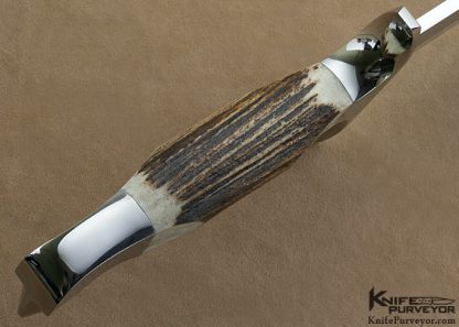 Eddie Gunther Custom Knife Eagle Head Bowie - Image 7