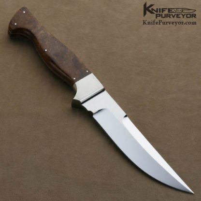 Eddie Gunther Custom Knives Desert Ironwood Boot Knife - Image 4