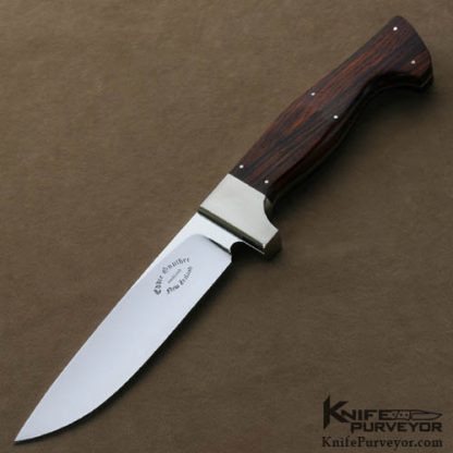 Eddie Gunther Custom Knives Cocobolo Drop Point Hunter