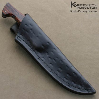 Eddie Gunther Custom Knives Cocobolo Drop Point Hunter - Image 5