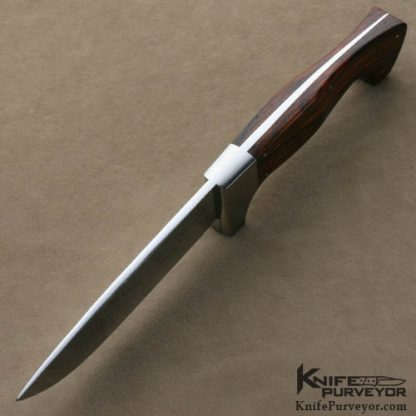Eddie Gunther Custom Knives Cocobolo Drop Point Hunter - Image 3