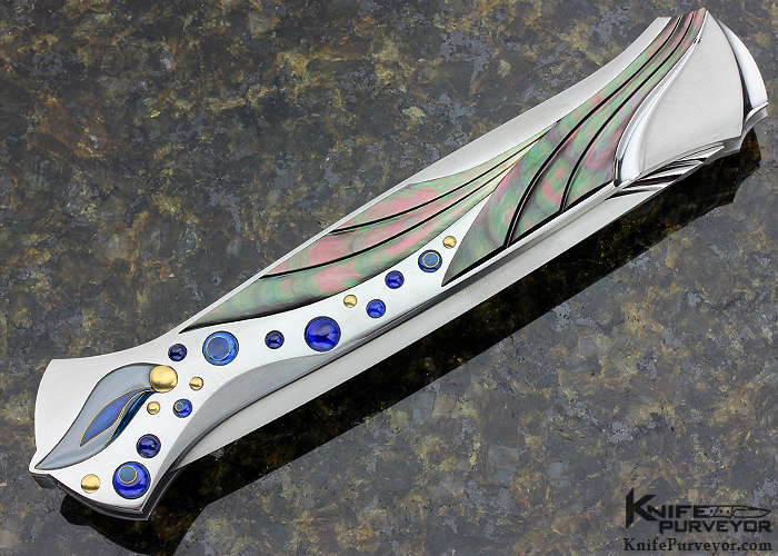 Elizabeth Loerchner Custom Knife Metamorphosis Lockback Dagger