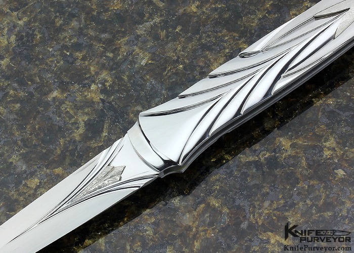 Elizabeth Loerchner Custom Knife Metamorphosis Lockback Dagger