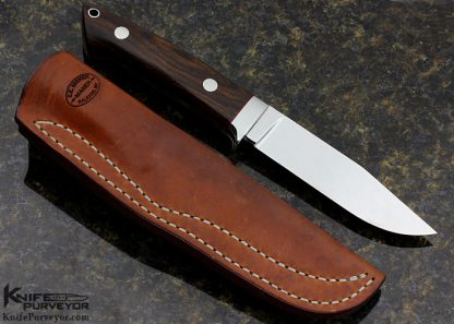 Elton Misner Custom Knife Cocobolo Bob Loveless Style Utility Hunter - Image 3
