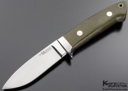 Elton Misner Custom Knife Micarta Drop Point Hunter
