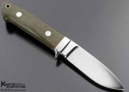 Elton Misner Custom Knife Micarta Drop Point Hunter - Image 3