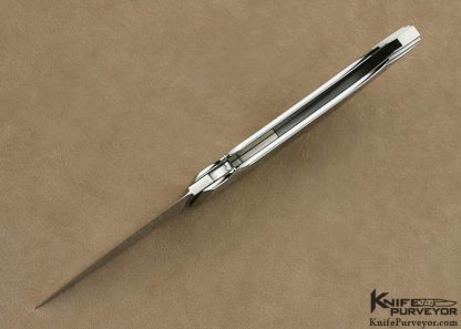 Emmanuel Esposito Custom Knife Exotic Material with 14 Kt Gold Dots - Image 6