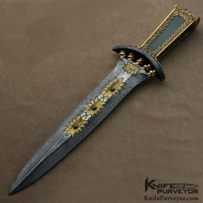 Jim Ence Custom Knives Sole Authorship "Starburst" Dagger