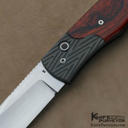 Chris English Custom Knives Button Release Automatic - Image 2