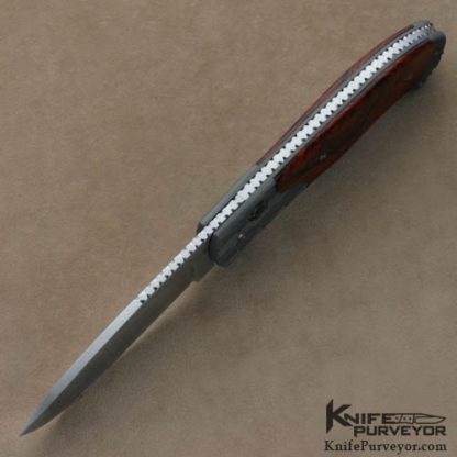 Chris English Custom Knives Button Release Automatic - Image 4